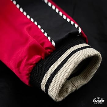 Amazon | [karaku] 横須賀「影虎赤龍」浮世絵風刺繡入り